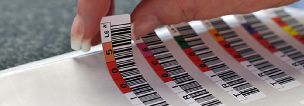 LTO Barcode Labels