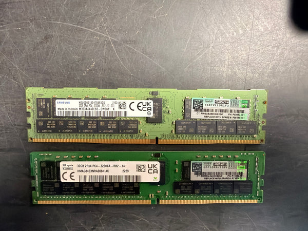 HPE 32GB 2Rx4 DDR4 3200Mhz DIMM